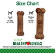 Nylabone Healthy Edibles Bully Chew Dog Treats, Large, 2 count