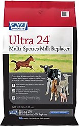 Sav-A-Caf Ultra 24 Multi Species Milk Replacer, 25-lb bag