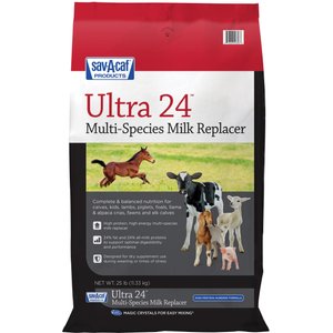 Sav-A-Caf Ultra 24 Multi Species Milk Replacer, 25-lb bag