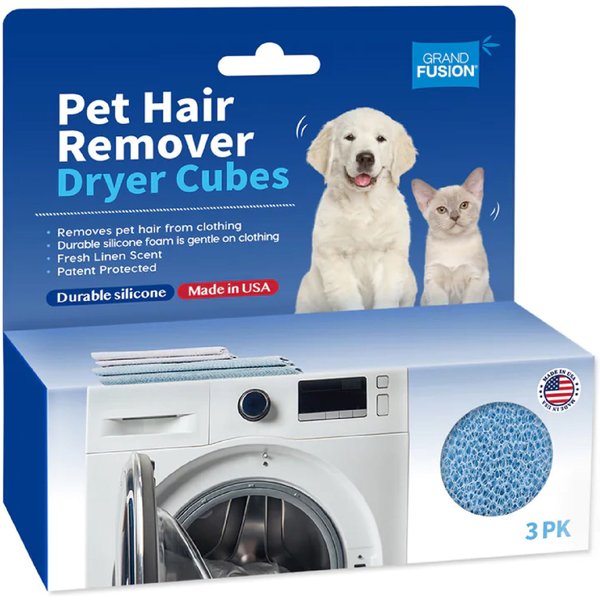 Brush Pet Hair Remover for Your Laundry-Add To Washer Dryer