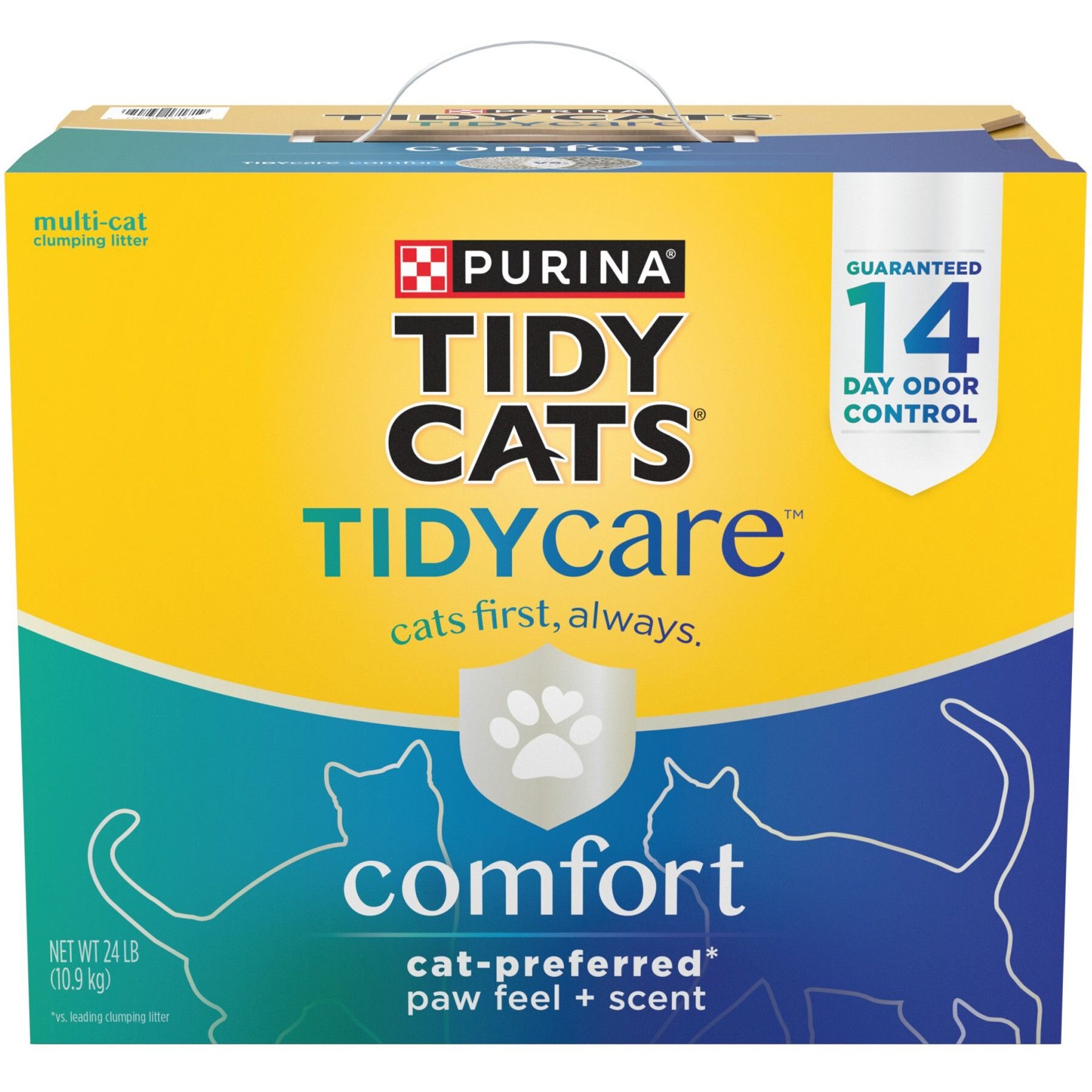 Discontinued TIDY CATS Tidy Care Comfort Odor Control Low Dust
