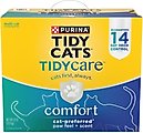 Tidy Cats Tidy Care Comfort Odor Control Low Dust Formula Clumping Clay Cat Litter, 24-lb box, Scented