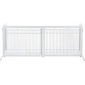 Richell HL Freestanding Gate for Dogs & Cats, Origami White
