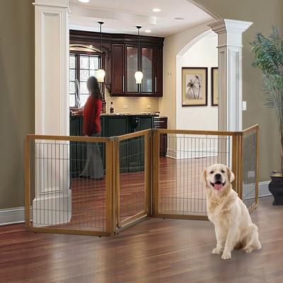 Show full view: Richell 4-Panel Convertible Elite Gate for Dogs & Cats, H4, 35.8-in slide 4 of 6