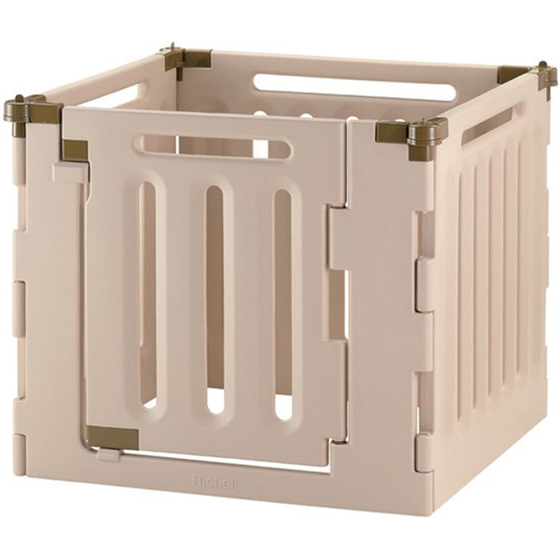 Richell 4-Panel Convertible Indoor/Outdoor Playpen for Dogs & Cats, H4