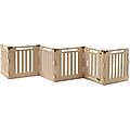 Richell 6-Panel Convertible Indoor/Outdoor Playpen for Dogs & Cats, H6