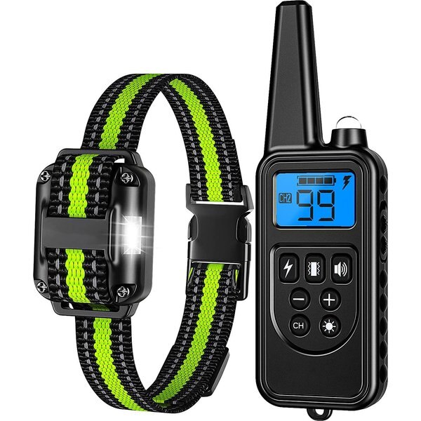 PETDIARY Smart Bark Dog Bark Collar with Touch Screen, Small, Light