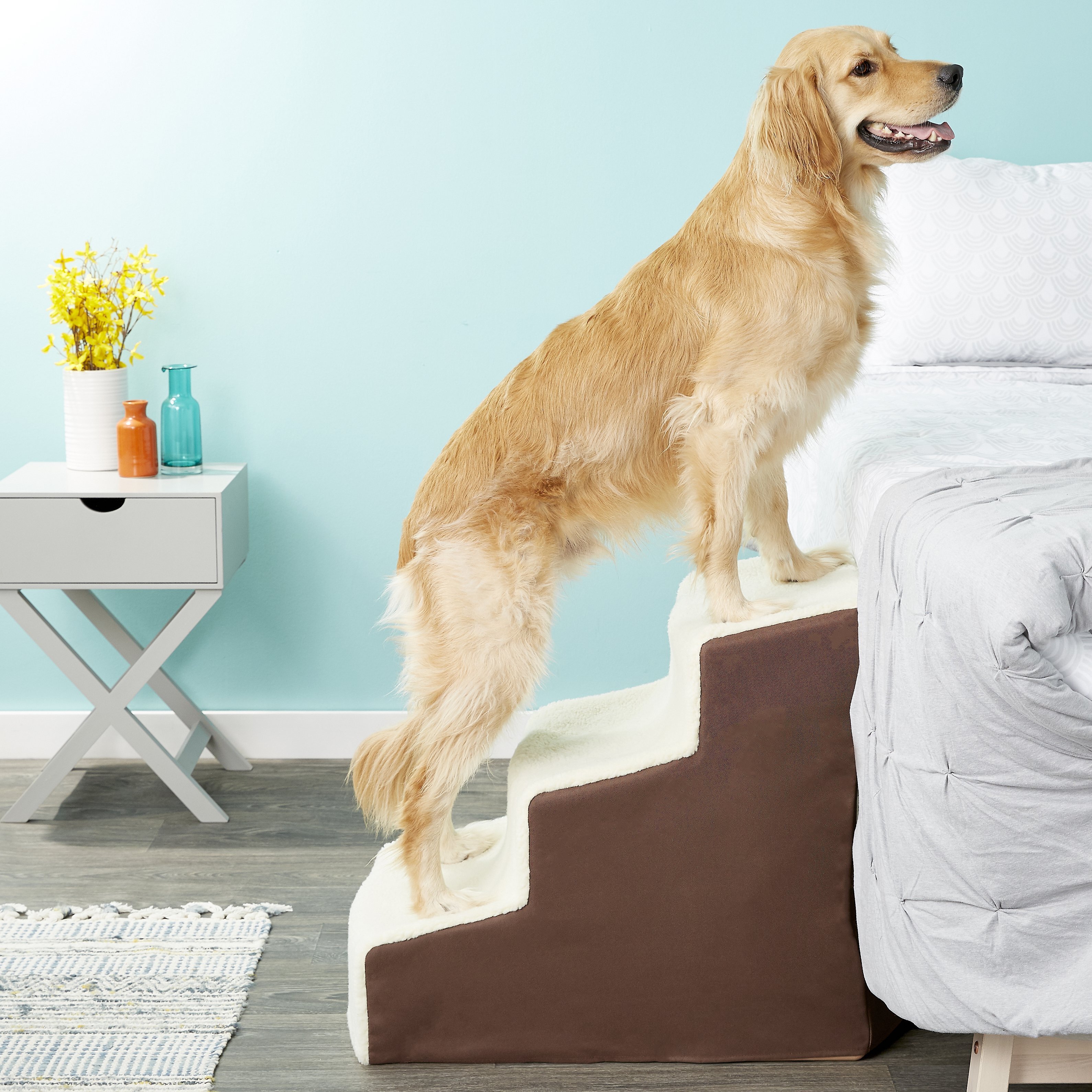 PET GEAR Easy Step III Deluxe Soft Dog & Cat Stairs Customer Questions