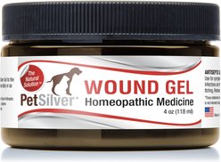 PetSilver Wound Gel Chelated Silver Formula Dog First Aid, 4-oz jar