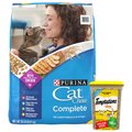Temptations Classic Tasty Chicken Treats + Cat Chow Complete Dry Cat Food
