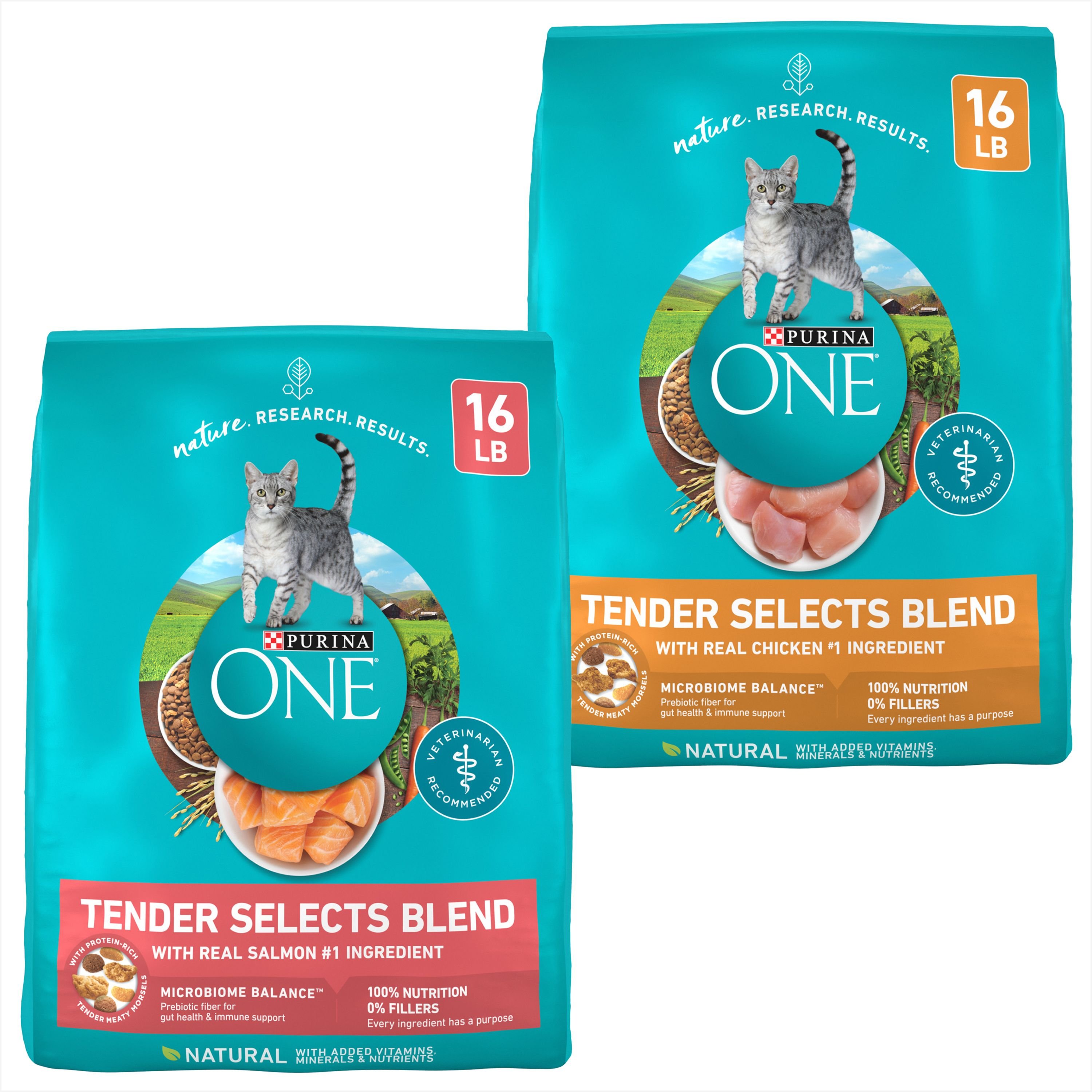 PURINA ONE Tender Selects Blend with Real Chicken Dry Cat Food