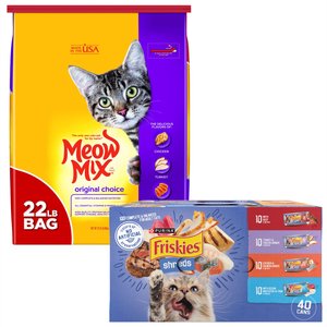 Meow mix original choice sales dry cat food 16 lb