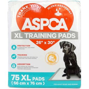 ASPCA Dog Training Pads, 26 x 30-in, 75 count, Fresh Scented