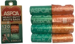 ASPCA Hearts Pattern Dog Waste Bag, 120 count, Mountain Fresh Scent