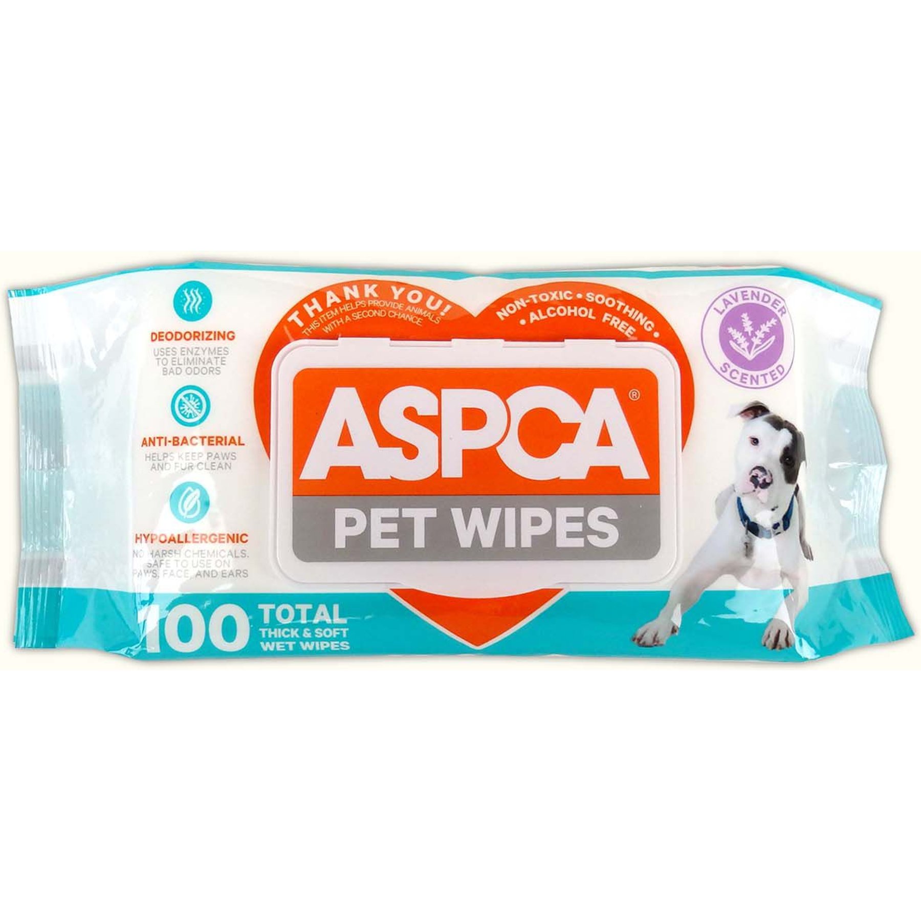 ASPCA Dog Wipes 100 count Lavender Scented Chewy