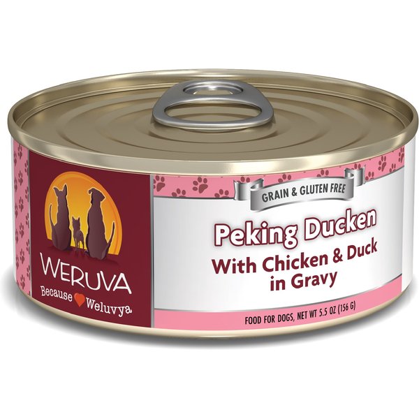 Weruva Peking Ducken with Chicken & Duck in Gravy Grain-Free Canned Dog Food
