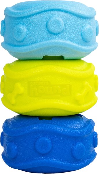 OUTWARD HOUND Treat Locking Discs Dispenser Puzzle Dog Toy, Multiple Colors  