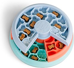 Outward Hound Puppy Lickin' Layers Slow Feeder for Puppies Interactive Dog Puzzle Game, Multiple Colors