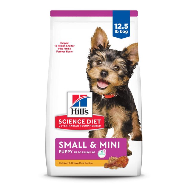 Hill's Science Diet Puppy Small Breed & Mini Breed Chicken Meal & Brown Rice Recipe Dry Dog Food