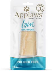 Applaws Whole Pollock Loin Natural Grain-Free Cat Treats, 1.06-oz pouch, case of 12