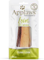 Applaws Whole Tuna Loin Natural Grain-Free Cat Treats, 1.06-oz pouch