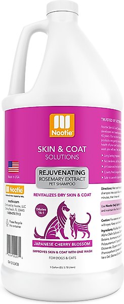 Nootie Japanese Cherry Blossom Rejuvenating Formula Dog Shampoo, 1-gal bottle slide 1 of 9