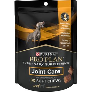 Purina Pro Plan Veterinary Diets Joint Supplement for Dogs, Hip & Joint Soft Chews for Small Dogs, 30 count