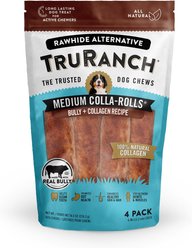 TruRanch 6-in Collagen Roll Dog Treats, 4 count
