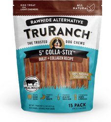 TruRanch 5-in Collagen Sticks Dog Treats, 15 count