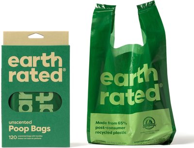 Earth Rated Dog Poop Bags with Handles, Lavender Scented, 720 Handle Bags, slide 1 of 1