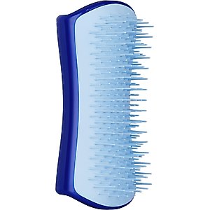 Pet Teezer Small De-Shedding Dog Grooming Brush, Small, Blue