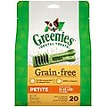 Greenies Grain-Free Petite Dental Dog Treats, 20 count