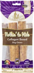 Fieldcrest Farms Nothin To Hide 5-in Roll Bacon Dog Treats, 2 count