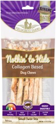 Fieldcrest Farms Nothin To Hide Twst Stix Bacon Dog Treats, 10 count
