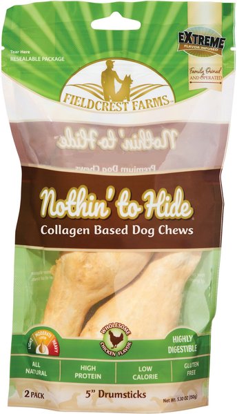 Fieldcrest Farms Pow Buddie Nuggets Dino Chicken Flavor Dog Treats