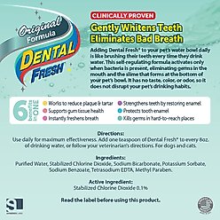 Dental Fresh Original Formula Dog & Cat Dental Water Additive, 1 gal bottle slide 2 of 6