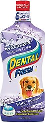 Dental Fresh Advanced Plaque & Tartar Dog & Cat Dental Water Additive, 32-oz bottle