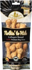 Fieldcrest Farms Nothin To Hide Ultra 3-in Knotted Bone Beef Dog Treats, 12 count