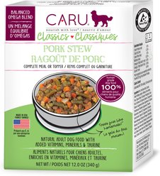 Caru Real Pork Stew Grain-Free Wet Dog Food, 12.5-oz, case of 12