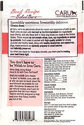 Caru Soft 'n Tasty Baked Bars Beef Recipe Grain-Free Dog Treats, 4-oz bag slide 2 of 7