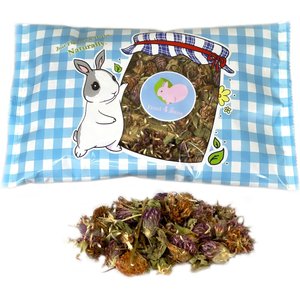 Food4Buns Red Clover Tops Small Pet Treats, 1-oz bag