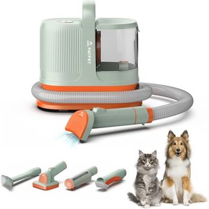 PATPET KG01 Dog & Cat Grooming Vacuum Cleaner with 6 Prevent Grooming Tools