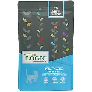 Nature's Logic Feline Sardine Meal Feast All Life Stages Dry Cat Food, 7.7-lb bag
