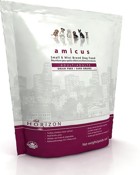 Horizon Amicus Small & Mini Breed Adult Grain-Free Dry Dog Food, 11-lb bag slide 1 of 7