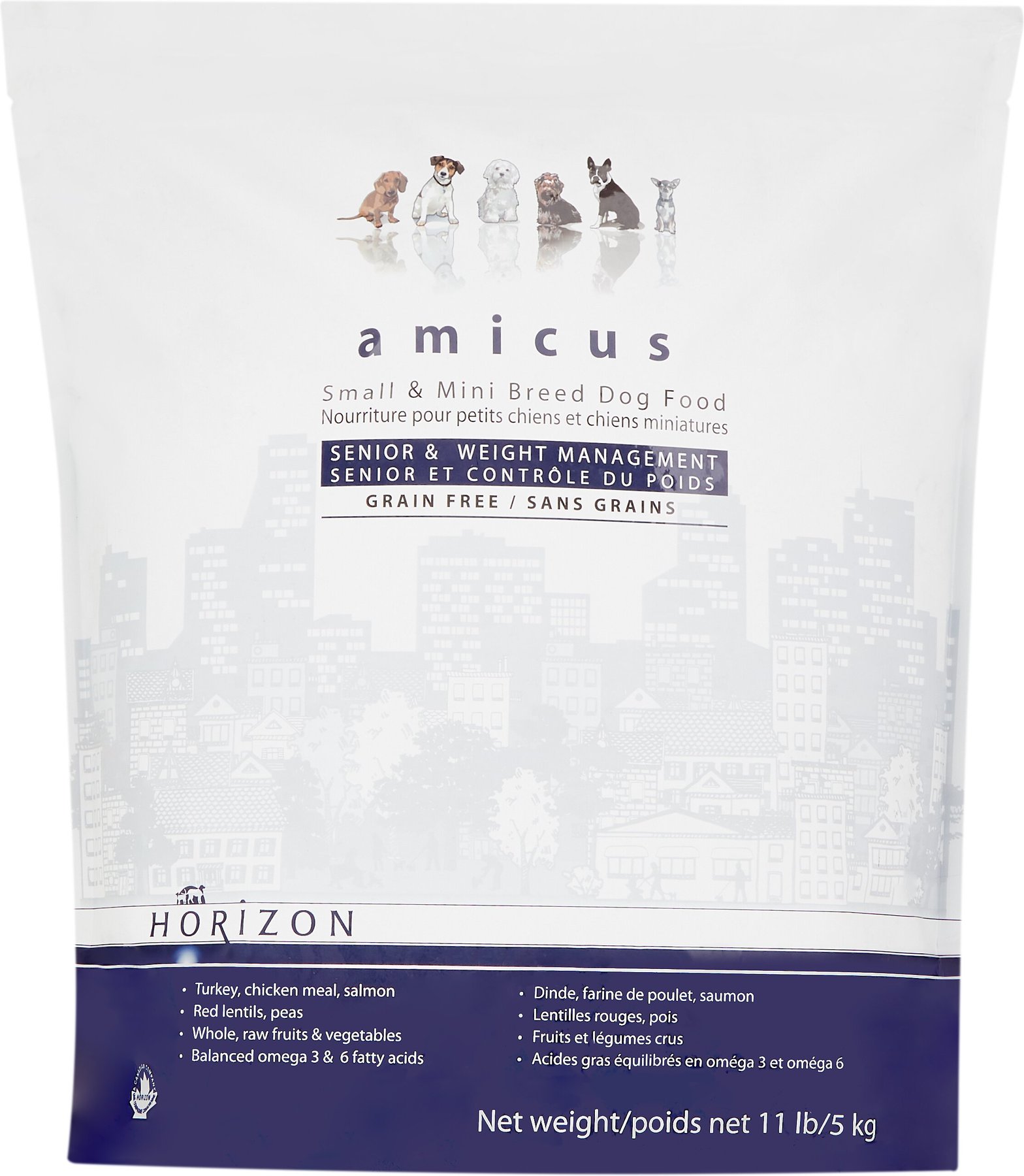 Amicus dog clearance food