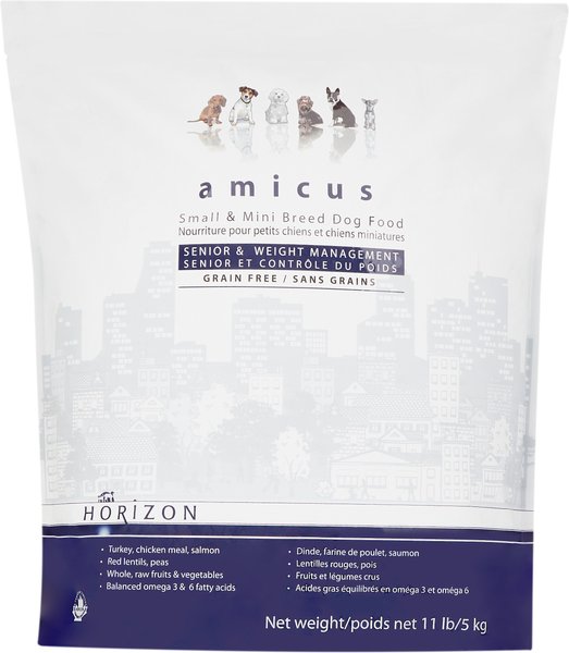 HORIZON Amicus Small Mini Breed Senior Weight Management Grain