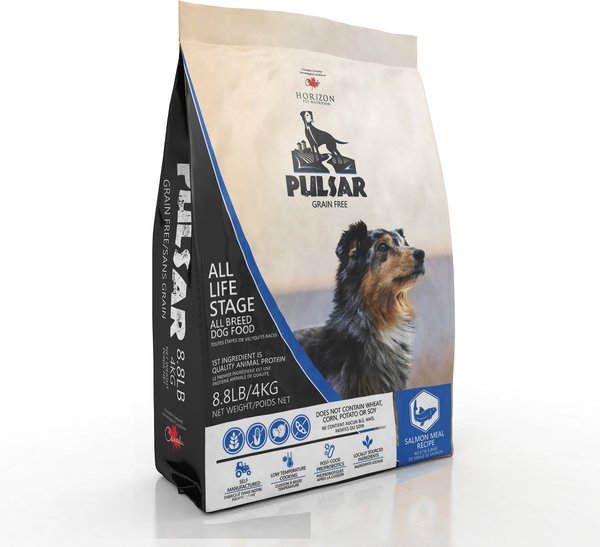 Horizon Pulsar Grain-Free Salmon Recipe Dry Dog Food, 8.8-lb bag slide 1 of 6