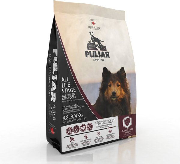 Horizon Pulsar Grain-Free Turkey Recipe Dry Dog Food, 8.8-lb bag slide 1 of 6