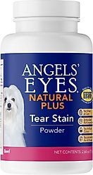 Angels' Eyes Plus Beef Flavored Powder Tear Stain Supplement for Dogs & Cats, 2.64-oz bottle