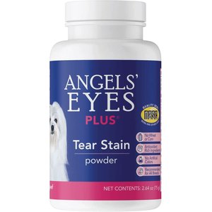 Angels' Eyes Plus Beef Flavored Powder Tear Stain Supplement for Dogs & Cats, 2.64-oz bottle